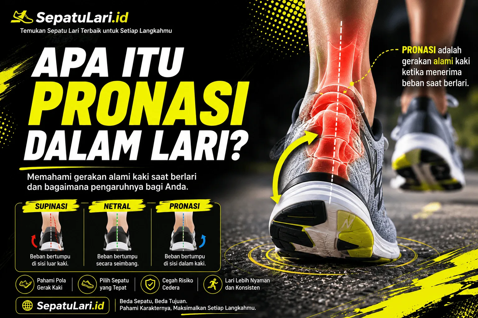 Apa Itu Pronasi dalam Lari?